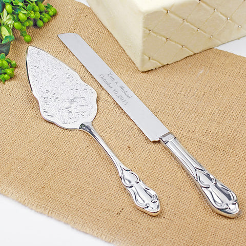 Vintage Cake Server Set