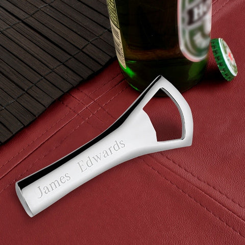 Silver Plated Bottle Opener