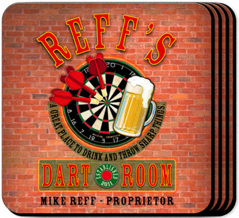 Coaster Set - Darts