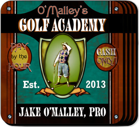 Coaster Set - Golf Academy