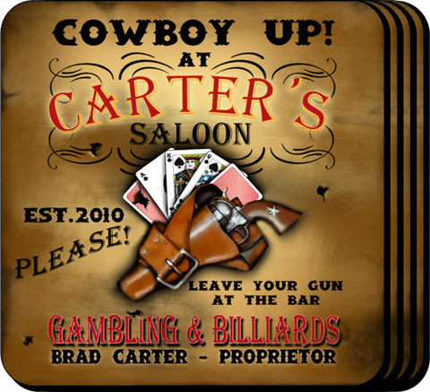 Coaster Set - Saloon