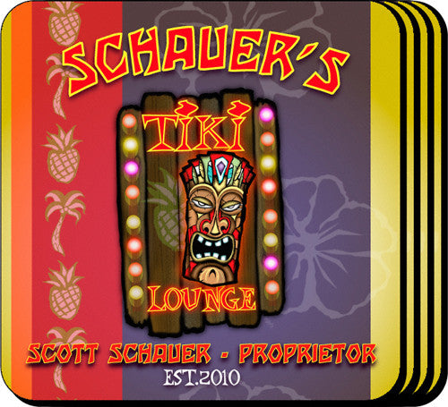 Coaster Set - Tiki