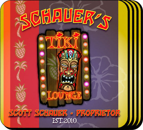 Coaster Set - Tiki
