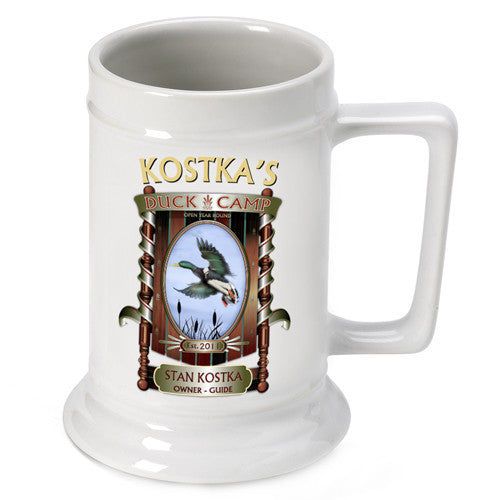 16oz. Ceramic Beer Stein - Duckcamp