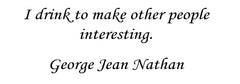 16 oz. Famous Beer Quote Stein - George Jean Nath