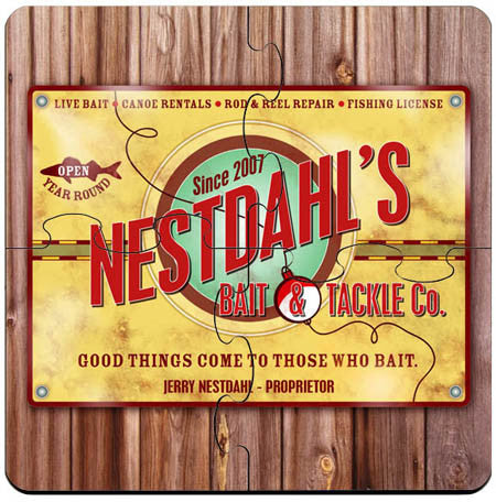 Coaster Puzzle - Bait and Tackle Co.