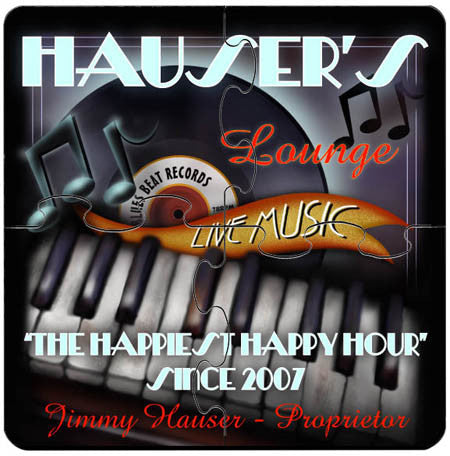 Coaster Puzzle - Piano Lounge