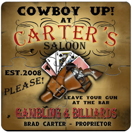 Coaster Puzzle - Saloon