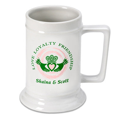 Claddagh Beer Stein